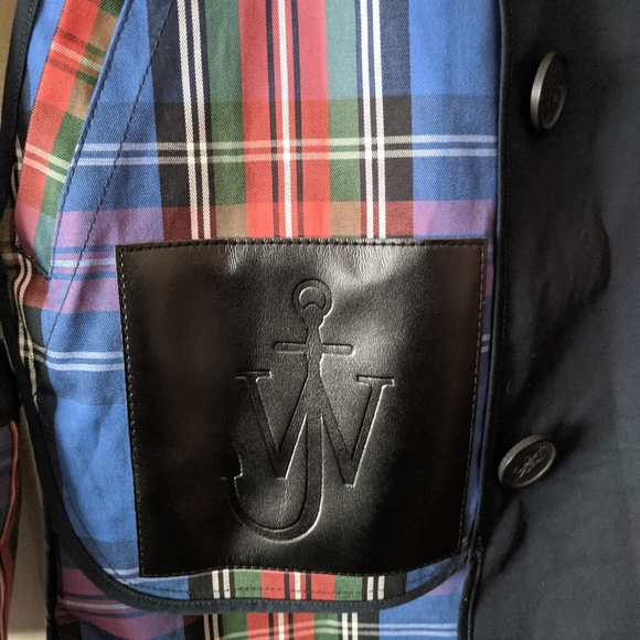 JW AndersonXUniqlo Navy Reversible Trenchcoat XS - Picture 4 of 10